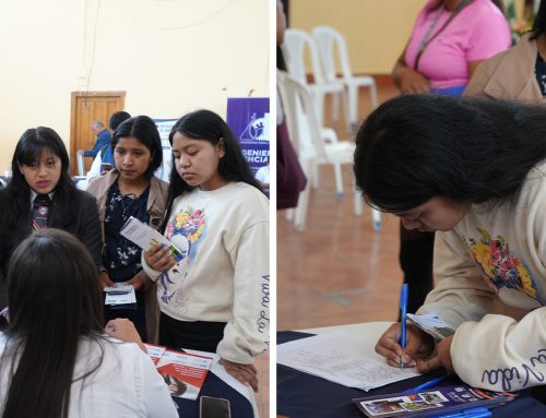 Jóvenes se informan sobre oferta académica en Huehuetenango