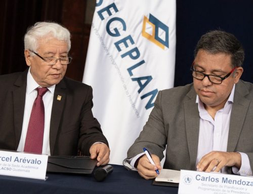 SEGEPLAN y FLACSO firman convenio de cooperación interinstitucional