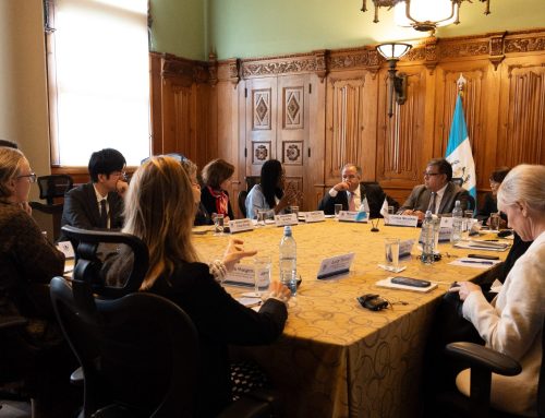 SEGEPLAN y delegación internacional del Fondo para la Consolidación de la Paz dialogan sobre proyectos en conjunto