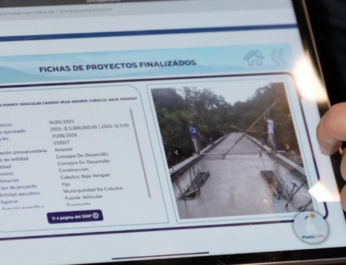 Atlas de Proyectos de Inversión: los guatemaltecos ya pueden saber dónde están los proyectos de infraestructura pública
